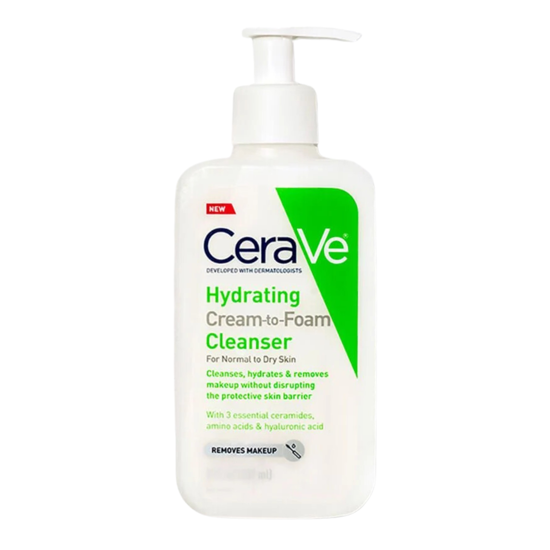Cerave Hydrating Cream-to-Foam Cleanser